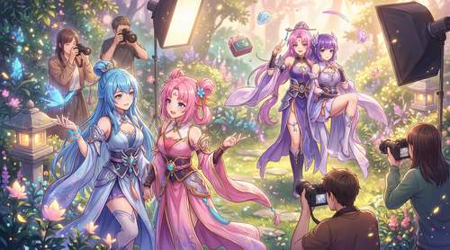 糖心vlog cosplay视频拍摄