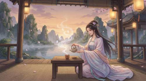 糖心vlog古风茶道视频